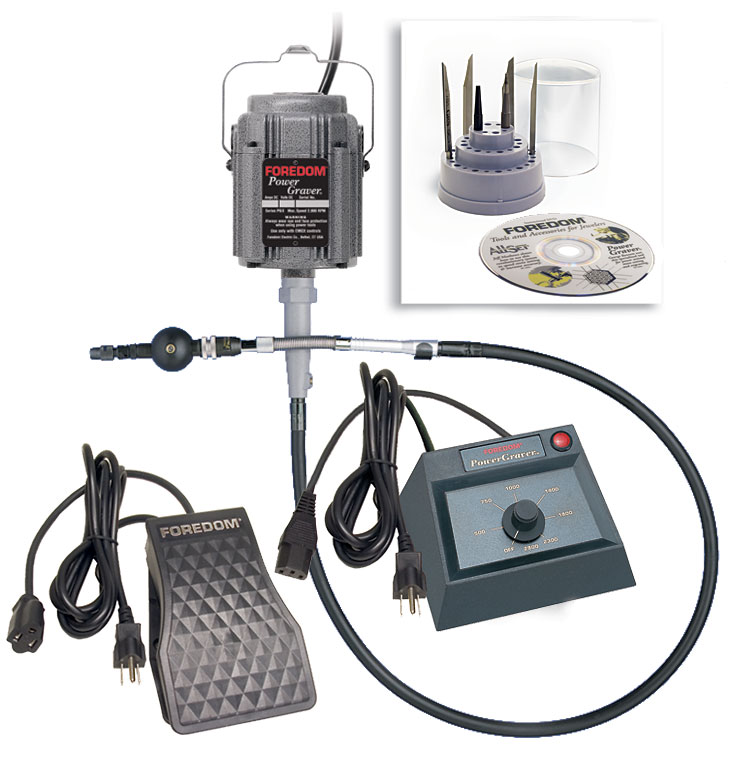 Foredom PowerGraver at Metal Clay Ltd